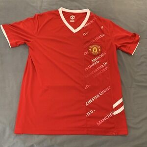 Manchester United Jersey Mens Medium Red EPL Soccer Cristiano Ronaldo 7 Home